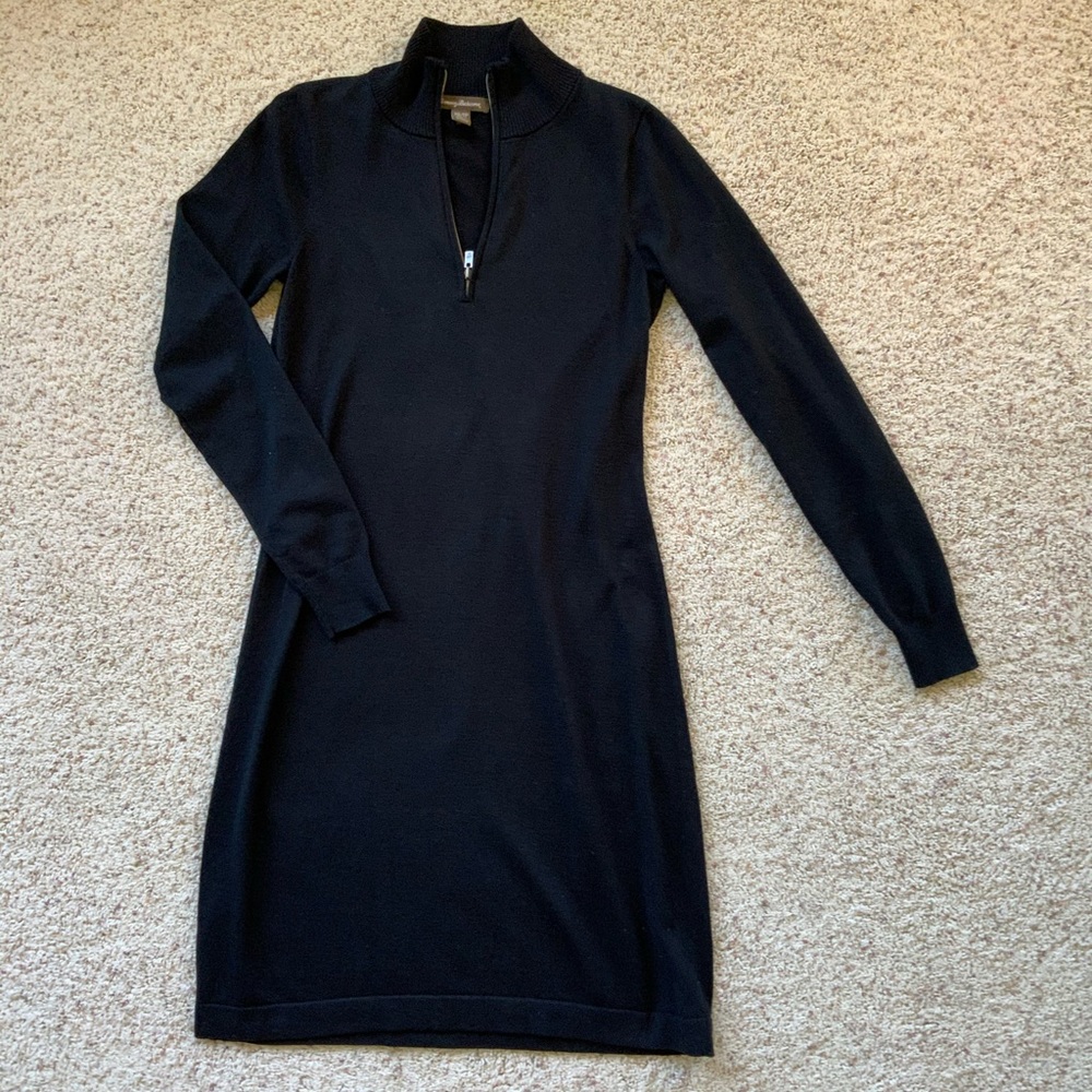 Tommy Bahama black sweater dress